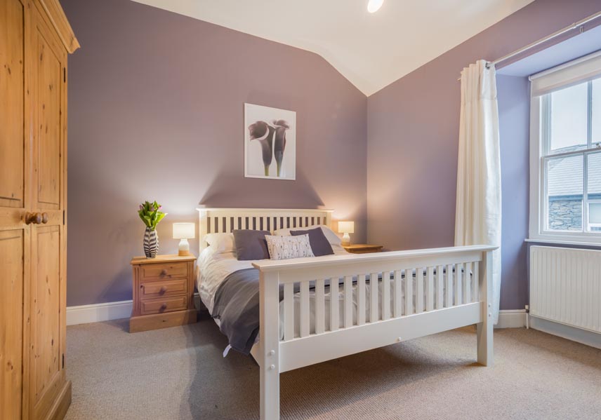 Double bedroom at Rowan Cottage