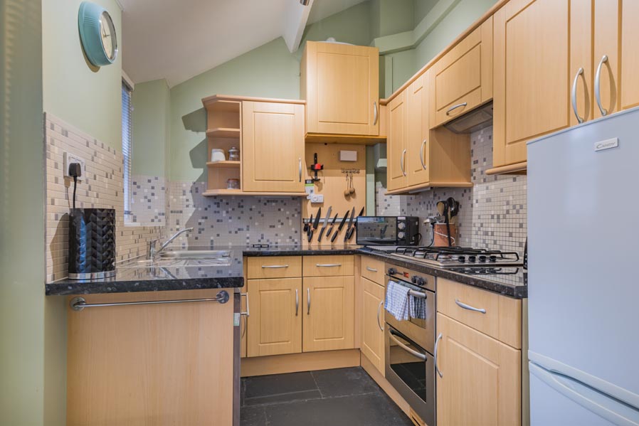 Fully equipped cottage kitchen